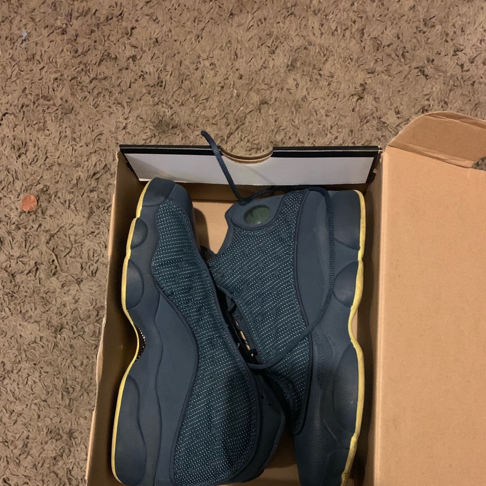 Squadron Blue Jordan 13s